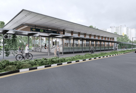 MRT Station – Piling , Kingpost & Testing Work